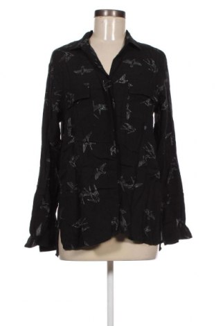Дамска риза Zara, Размер S, Цвят Черен, Цена 4,05 лв.