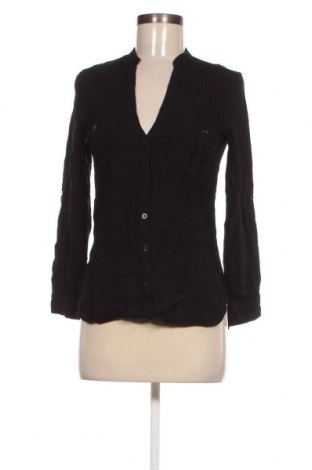 Γυναικείο πουκάμισο Zara, Μέγεθος XS, Χρώμα Μαύρο, Τιμή 3,34 €