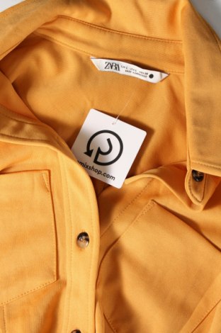 Дамска риза Zara, Размер L, Цвят Оранжев, Цена 14,58 лв.
