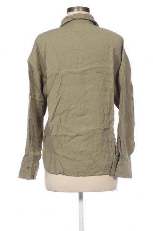Γυναικείο πουκάμισο Zara, Μέγεθος L, Χρώμα Πράσινο, Τιμή 4,18 €