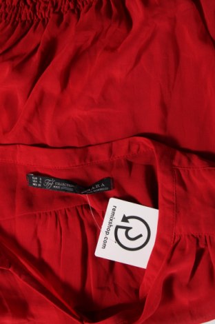Cămașă de femei Zara Trafaluc, Mărime S, Culoare Roșu, Preț 17,76 Lei