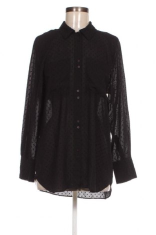 Дамска риза Zara Trafaluc, Размер XS, Цвят Черен, Цена 27,00 лв.