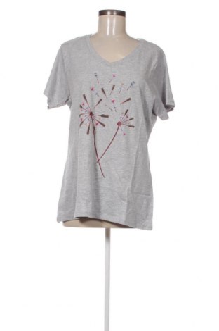 Γυναικείο t-shirt, Μέγεθος XL, Χρώμα Γκρί, Τιμή 6,49 €