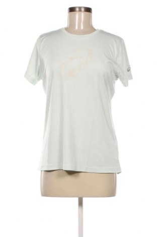 Γυναικείο t-shirt ASICS, Μέγεθος M, Χρώμα Πράσινο, Τιμή 8,30 €