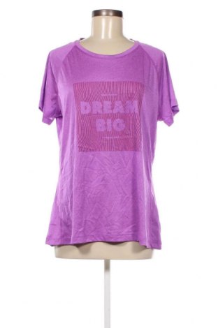 Γυναικείο t-shirt Active&Co, Μέγεθος XL, Χρώμα Βιολετί, Τιμή 4,82 €