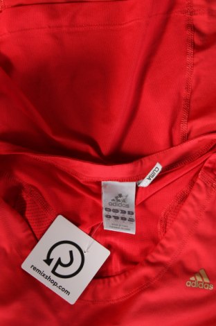 Дамска тениска Adidas, Размер S, Цвят Червен, Цена 27,00 лв.