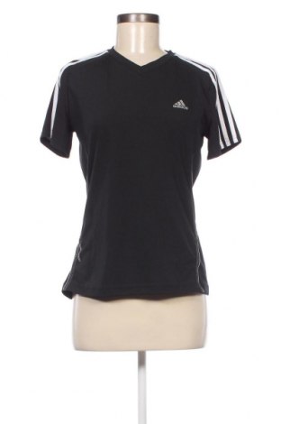 Дамска тениска Adidas, Размер M, Цвят Черен, Цена 27,00 лв.