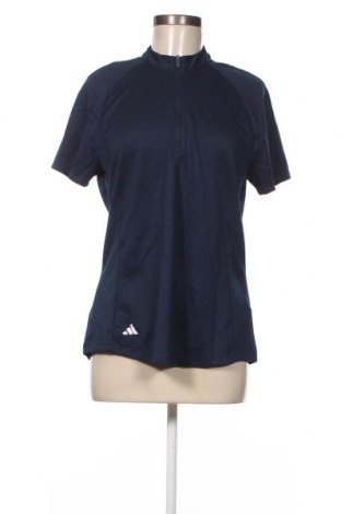 Γυναικείο t-shirt Adidas, Μέγεθος L, Χρώμα Μπλέ, Τιμή 16,70 €