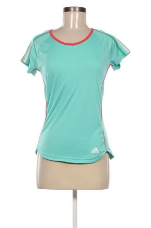 Γυναικείο t-shirt Adidas, Μέγεθος S, Χρώμα Πράσινο, Τιμή 8,30 €