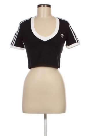 Γυναικείο t-shirt Adidas Originals, Μέγεθος XXS, Χρώμα Μαύρο, Τιμή 17,26 €