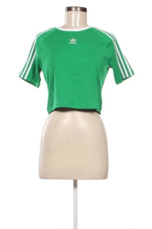 Damen T-Shirt Adidas Originals, Größe L, Farbe Grün, Preis 27,17 €