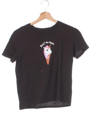 Дамска тениска Bershka, Размер XS, Цвят Сив, Цена 7,76 лв.