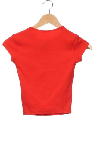Damen T-Shirt Bershka, Größe XS, Farbe Rot, Preis 6,62 €
