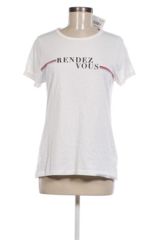 Γυναικείο t-shirt Bien Bleu, Μέγεθος S, Χρώμα Λευκό, Τιμή 6,65 €