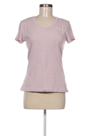 Γυναικείο t-shirt Champion, Μέγεθος M, Χρώμα Βιολετί, Τιμή 11,14 €