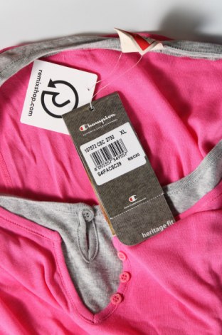 Γυναικείο t-shirt Champion, Μέγεθος XL, Χρώμα Ρόζ , Τιμή 8,91 €