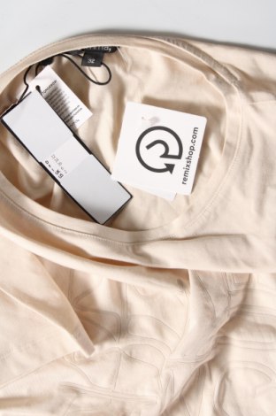 Damen T-Shirt Comma,, Größe XXS, Farbe Beige, Preis 19,18 €