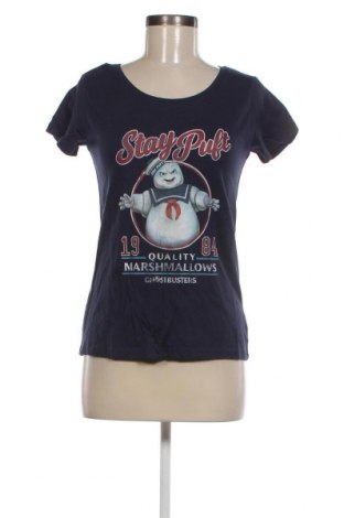 Γυναικείο t-shirt Cotton Division, Μέγεθος S, Χρώμα Μπλέ, Τιμή 10,82 €
