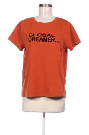 Γυναικείο t-shirt Denim Hunter, Μέγεθος L, Χρώμα Πορτοκαλί, Τιμή 10,71 €