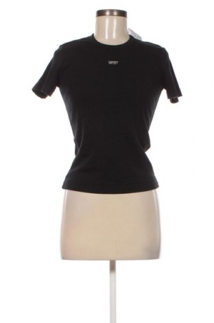 Дамска тениска Esprit, Размер M, Цвят Черен, Цена 9,60 лв.