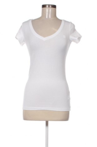 Γυναικείο t-shirt G-Star Raw, Μέγεθος S, Χρώμα Λευκό, Τιμή 22,16 €