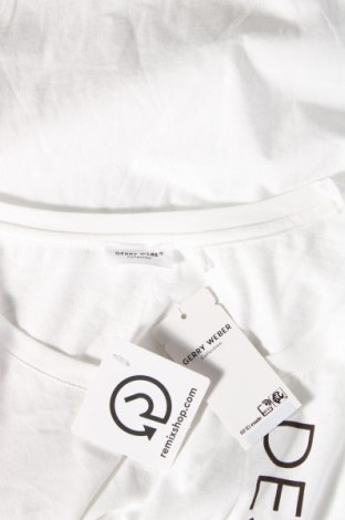 Γυναικείο t-shirt Gerry Weber, Μέγεθος L, Χρώμα Λευκό, Τιμή 31,96 €