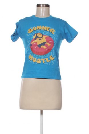 Γυναικείο t-shirt Gildan, Μέγεθος XS, Χρώμα Μπλέ, Τιμή 10,82 €