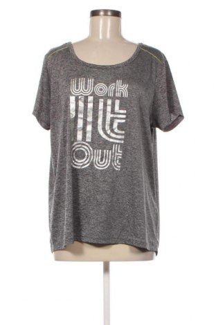 Γυναικείο t-shirt Gina Benotti, Μέγεθος XXL, Χρώμα Γκρί, Τιμή 4,82 €