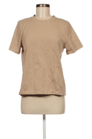 Damen T-Shirt Gina Tricot, Größe M, Farbe Beige, Preis 5,84 €