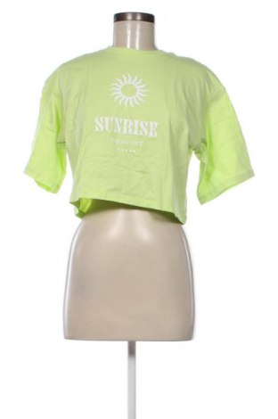 Дамска тениска H&M, Размер S, Цвят Зелен, Цена 8,21 лв.