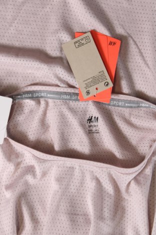 Γυναικείο t-shirt H&M Sport, Μέγεθος L, Χρώμα Ρόζ , Τιμή 10,00 €
