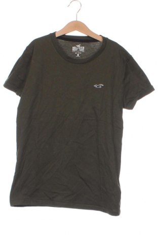 Γυναικείο t-shirt Hollister, Μέγεθος XXS, Χρώμα Πράσινο, Τιμή 4,80 €