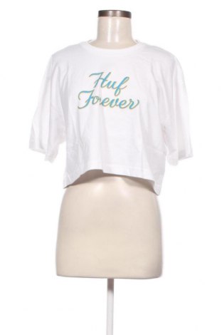 Damen T-Shirt Huf, Größe M, Farbe Weiß, Preis 9,09 €