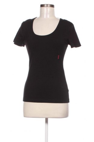 Γυναικείο t-shirt Hugo Boss, Μέγεθος L, Χρώμα Μαύρο, Τιμή 65,46 €