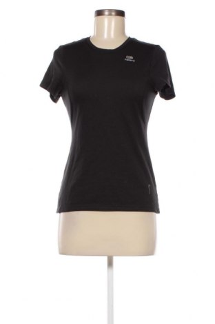 Γυναικείο t-shirt Kalenji, Μέγεθος S, Χρώμα Μαύρο, Τιμή 4,02 €