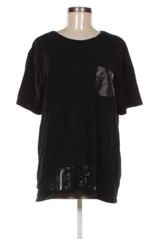 Дамска тениска LC Waikiki, Размер XXL, Цвят Черен, Цена 13,20 лв.