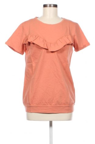 Damen T-Shirt LOVE2WAIT, Größe S, Farbe Orange, Preis 18,56 €