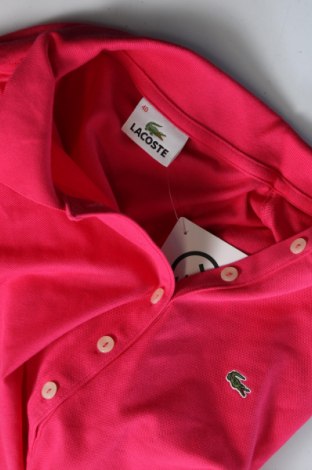 Γυναικείο t-shirt Lacoste, Μέγεθος M, Χρώμα Ρόζ , Τιμή 17,39 €