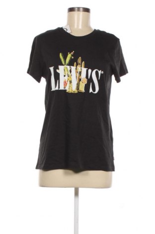 Γυναικείο t-shirt Levi's, Μέγεθος M, Χρώμα Μαύρο, Τιμή 32,00 €