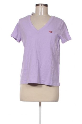 Damen T-Shirt Levi's, Größe M, Farbe Lila, Preis 19,18 €