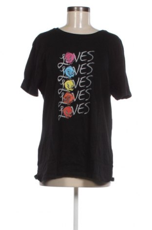 Γυναικείο t-shirt Looney Tunes, Μέγεθος XXL, Χρώμα Μαύρο, Τιμή 10,82 €