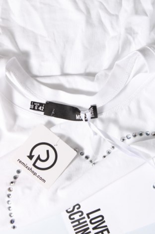 Γυναικείο t-shirt Love Moschino, Μέγεθος S, Χρώμα Λευκό, Τιμή 65,46 €