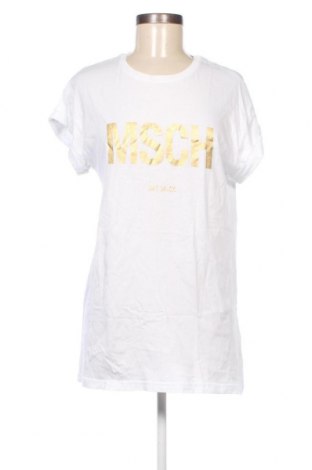 Γυναικείο t-shirt MSCH, Μέγεθος M, Χρώμα Λευκό, Τιμή 12,83 €