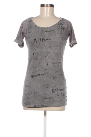 Γυναικείο t-shirt Maison Scotch, Μέγεθος S, Χρώμα Γκρί, Τιμή 10,43 €