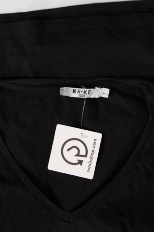 Tricou de femei NA-KD, Mărime L, Culoare Negru, Preț 40,82 Lei
