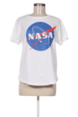 Damen T-Shirt NASA, Größe M, Farbe Weiß, Preis 11,14 €