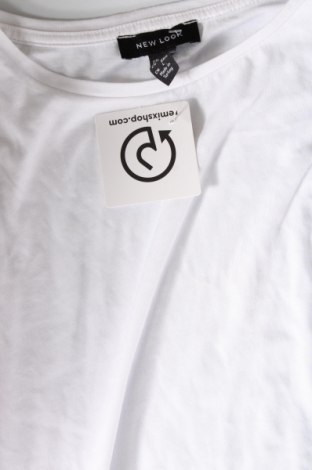 Γυναικείο t-shirt New Look, Μέγεθος M, Χρώμα Λευκό, Τιμή 8,04 €