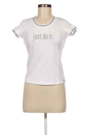 Γυναικείο t-shirt Nike, Μέγεθος M, Χρώμα Λευκό, Τιμή 19,18 €