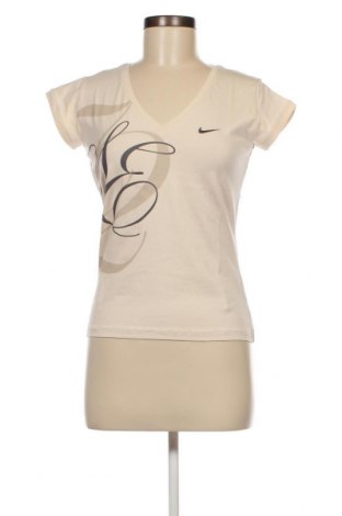 Tricou de femei Nike, Mărime M, Culoare Bej, Preț 203,95 Lei