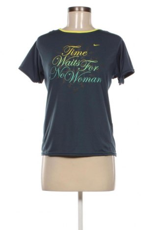 Damen T-Shirt Nike, Größe L, Farbe Blau, Preis 8,30 €